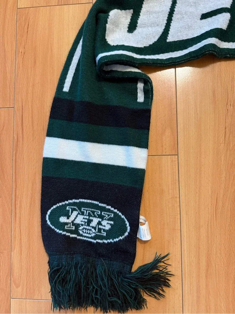NFL New York Jets Green & White Team Scarf